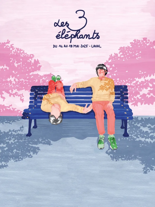 Affiche 2025 Les 3 éléphants